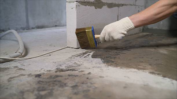 SJ Waterproofing Pros Basement Waterproofing coverage map for Omro, WI and surrounding area